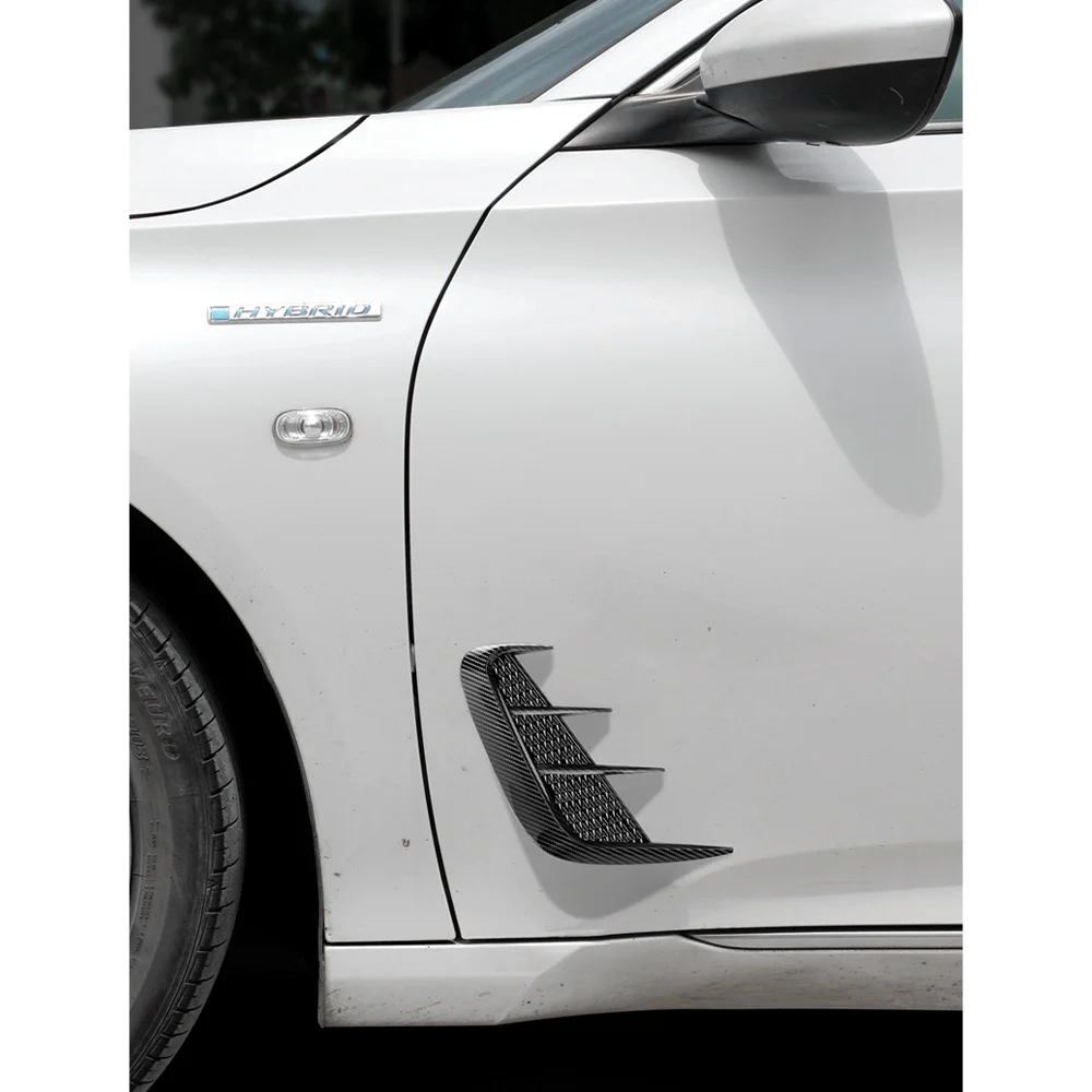 Car Rear Bumper Side Splitter Canard Air Inlet Hood Decoration Cover Trim For Benz W204 W205 W206 W212 W213 W117 W118 W176 W177