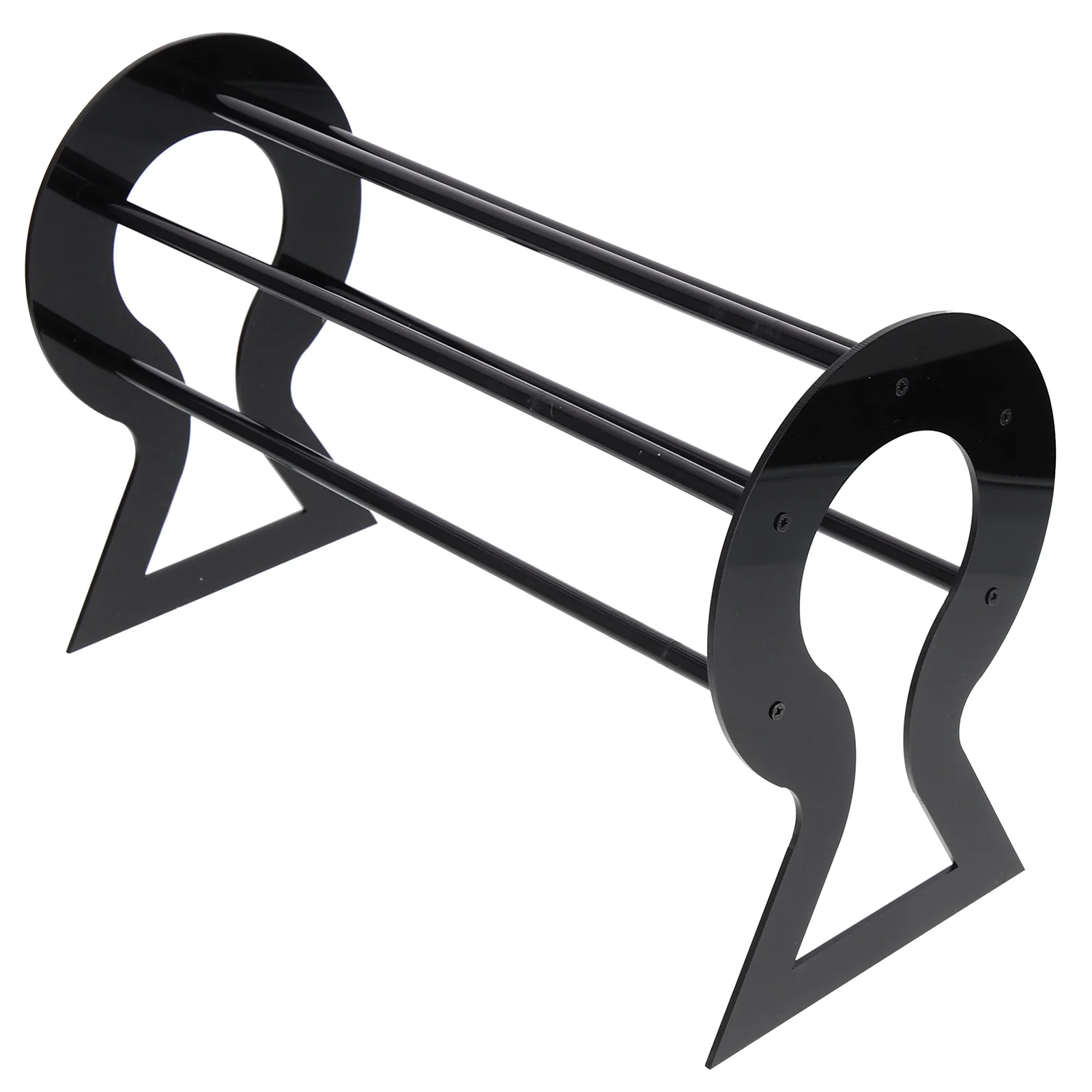 عرض عقال حامل حامل الرف المنظم لربطات الشعر العصابات مجوهرات خواتم القلائد الاكريليك تخزين هوب T