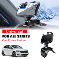 Car Phone Holder 360 Degree Rotating Multi-function Instrument Cluster Phone Holder Foldable Rearview Mirror Navigation Bracket