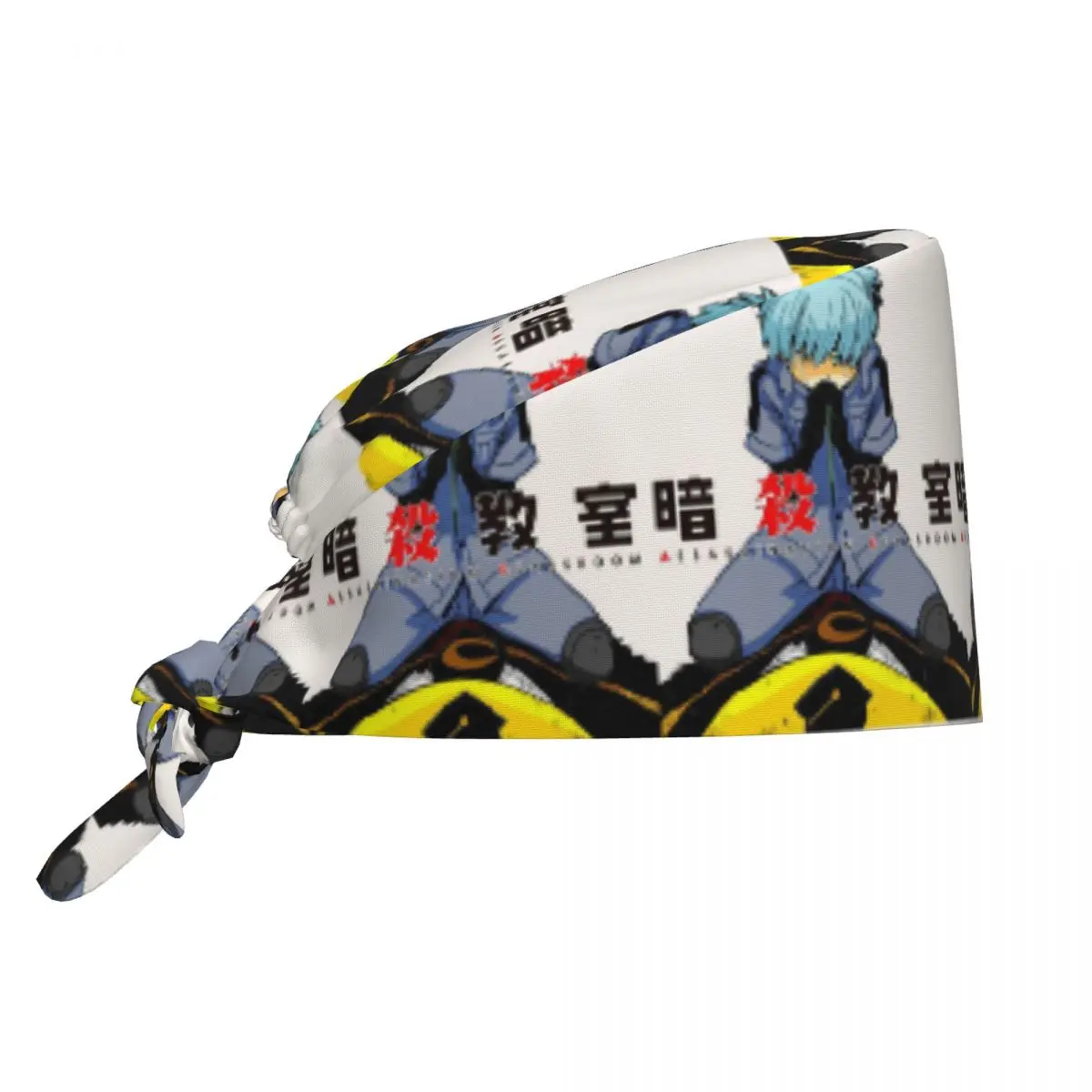 Gorro Quirúrgico Unisex Ajustable de Enfermería con Diseño de Octopus Koro Sensei de Assassination Classroom para Dentistas
