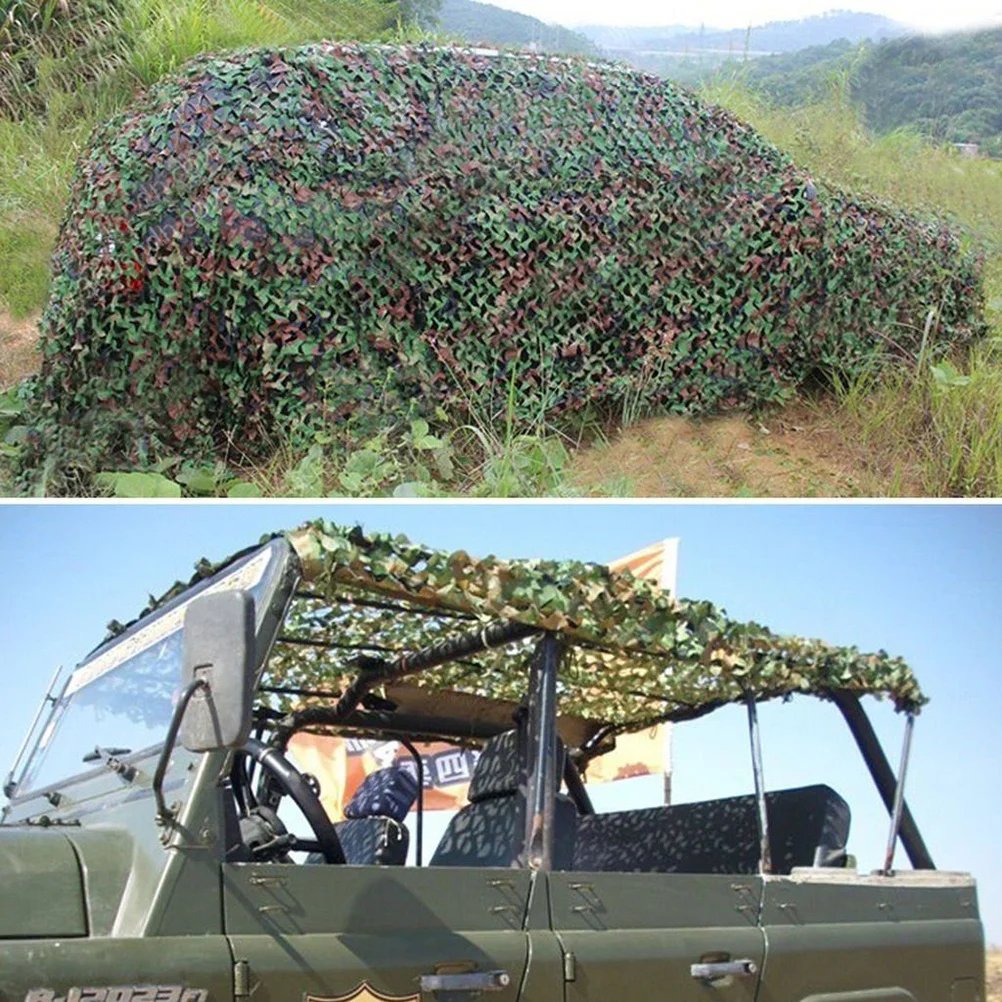 

1.5m 3m Camo Net Hunting Military Camp Decoration Sunshade Netting Camouflage Netting