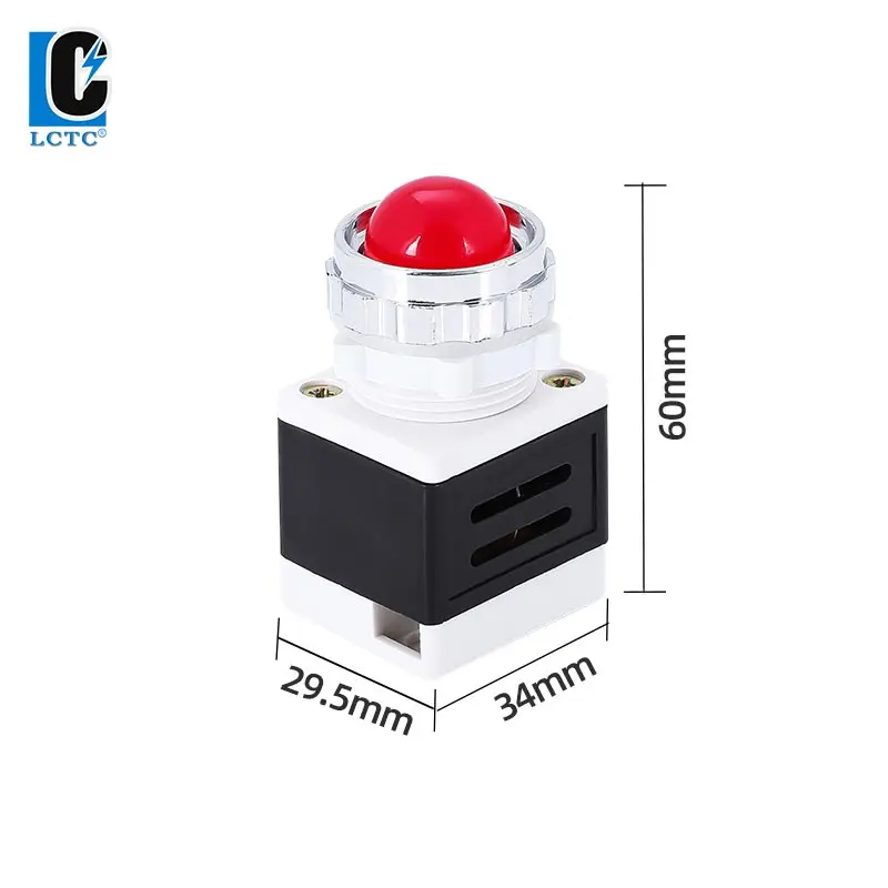 25mm Work Indicator AD11-25/40 20 LED Power Indicator Signal Light 220v 380V