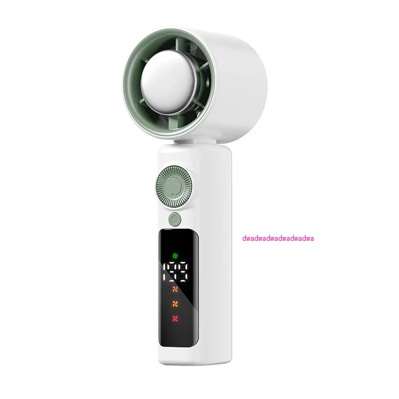 

2025 new semiconductor cooling ice compress high-speed handheld fan usb digital display portable outdoor small fan