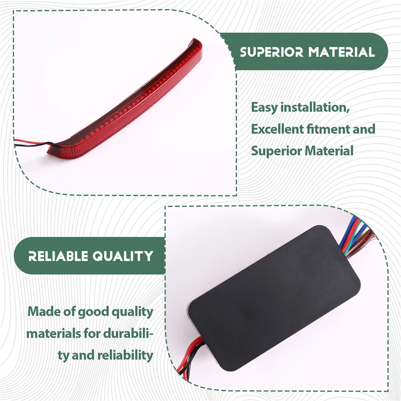 BB-دراجة نارية السرج ضوء LED بدوره إشارة ضوء الفرامل للتجول 2014-2023 نماذج