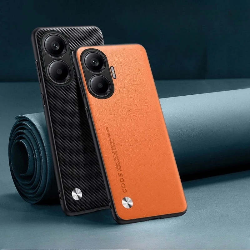 For POCO M7 Plus 5G M7 4G X7 Pro F7 Case High-end Luxury PU leather Cover  For Poco M7 4G shockproof skin-friendly feel Funda