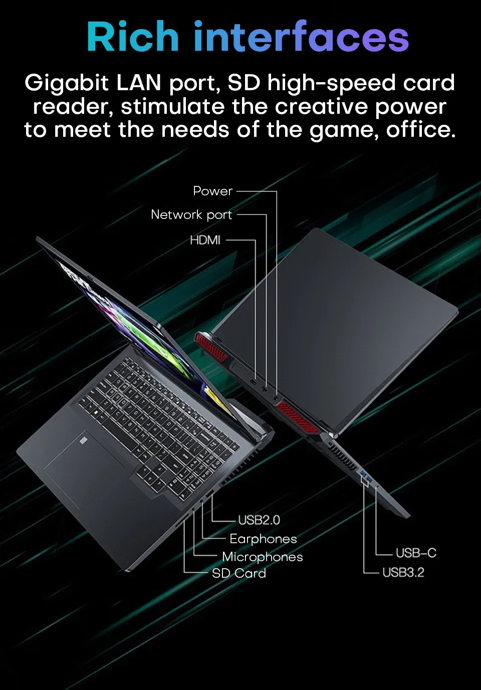 ACEKAMAS 2025 16 "كمبيوتر محمول للألعاب Intel Core i7 6700HQ GTX 1060 IPS 1920*1200 Windows 11 Pro Gamer PC DDR4 16GB SSD 1 تيرابايت أجهزة الكمبيوتر المحمولة