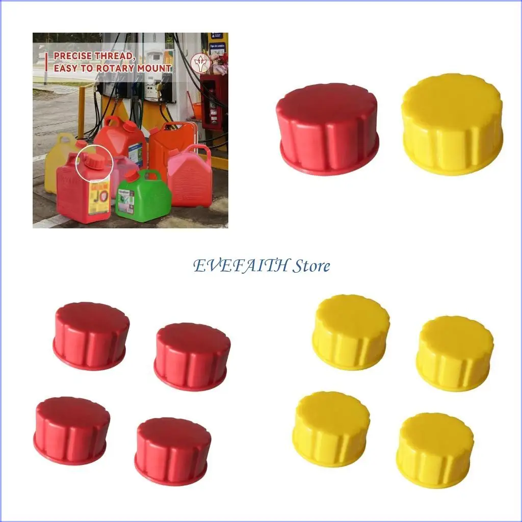 124B Leak Resistant Motorcycles Anti Spill Gas Cover Universal Fitment For Secure Storage Easy Installation 4 Pack