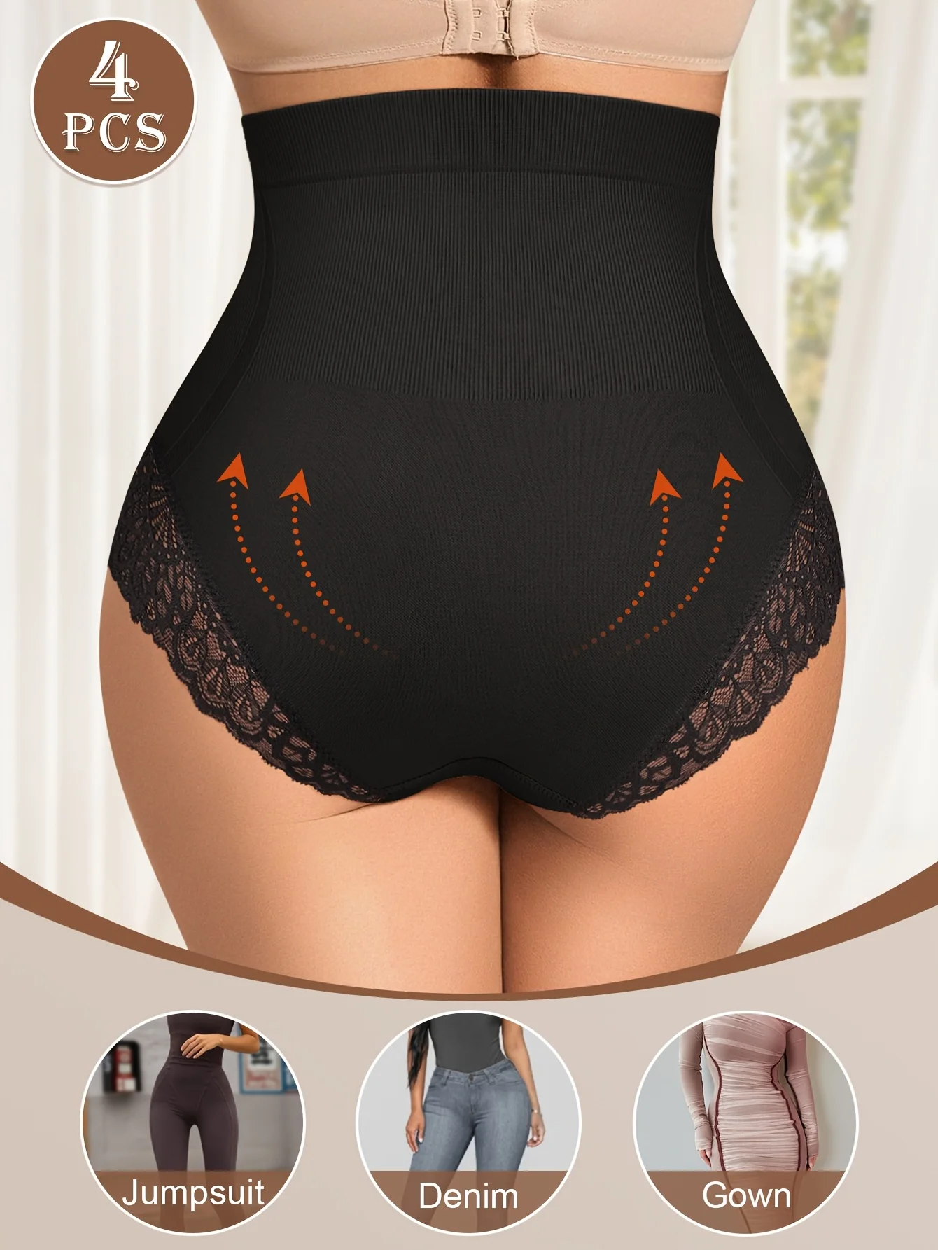 Thumbnail 2 - #18 Latest Womens Lace Trim Comfort Panties Updates