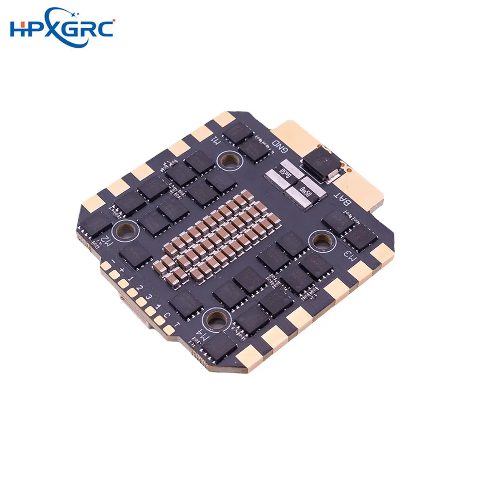 HPXGRC 100A/120A 4IN1 ESC 3-12S DSHOT300/DSHOT600/PWM/BIDIRECTIONALDSHOT 30.5x30.5mm for RC FPV Racing Drone