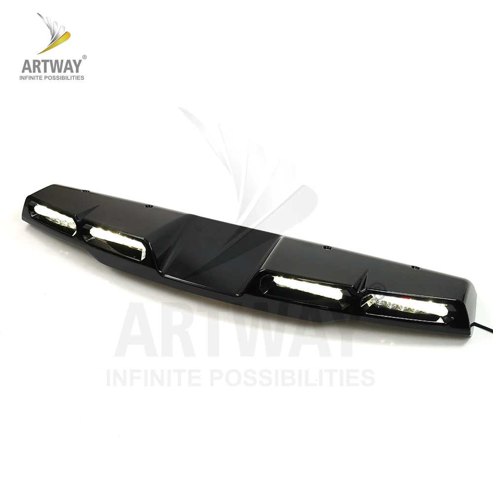 Pickup 4x4 Auto Spare Four Lamp Top Roof Light LED Roof Spotlight Front Roof Spoiler Bar Pod for Ford F150 Raptor 4