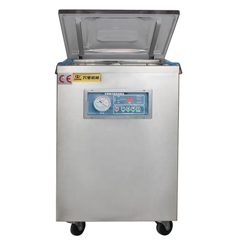 DUOQI DZ360 220v industrial table top packer food saver vacuum heat sealer plastic bag packaging sealing machine