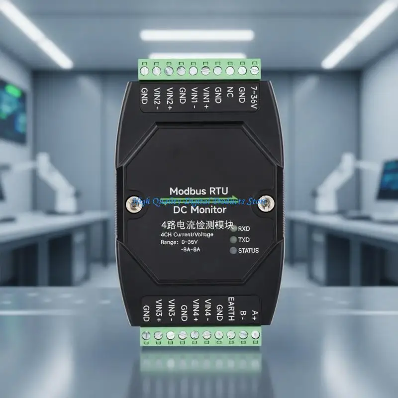 U2JE Efficient 4 Port DC7V-36V Monitoring Module Wide Operating Voltages Compatibility
