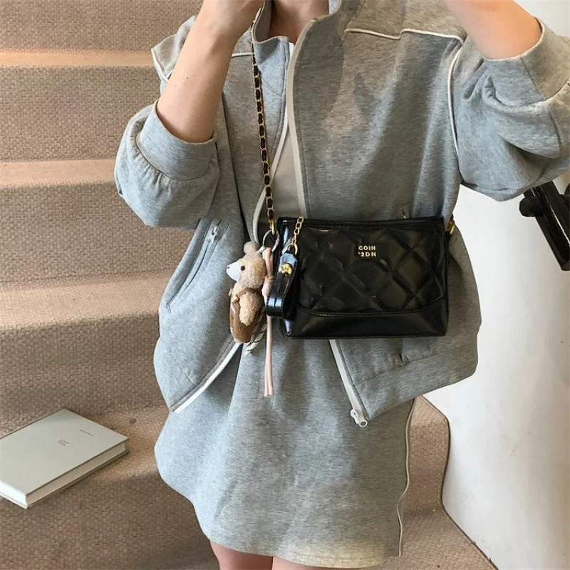 

Sophisticated Women's Messenger Bag Leather Crossbody Shoulder Handbag Designer Ladies Tote Luxury Brand Classic Purse