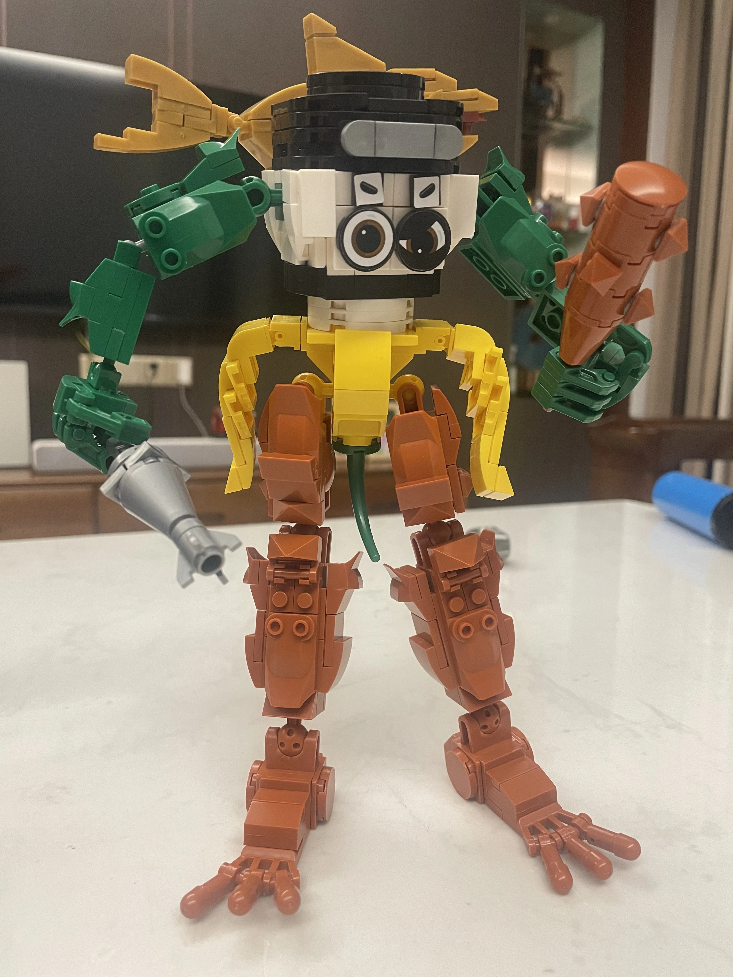 Tungtungsahur Sahur Figuur Tralalero Tralala Speelgoed Italiaanse Brainrot Beeldje Monster Fusion Edition Cartoon Model Ornament Geschenken