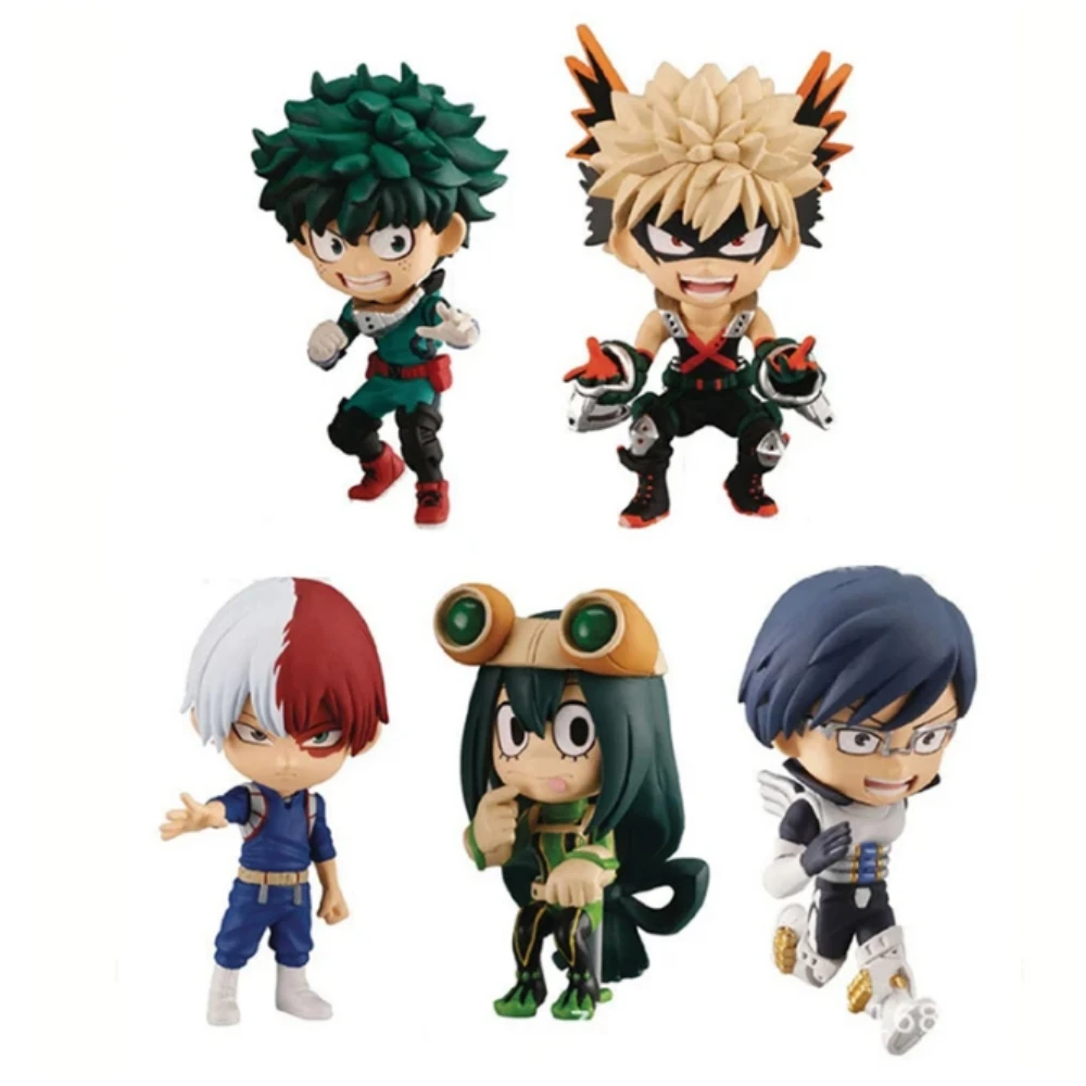 

Japan My Hero Academia Figures Midoriya Izuku Bakugou Katsuki Todoroki Shoto Models Anime Gift Toys goods