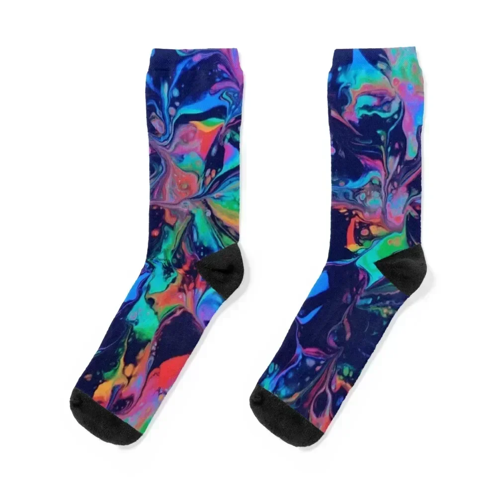 

Pride of the Cosmos Socks winter gifts crazy luxe Socks Woman Men's