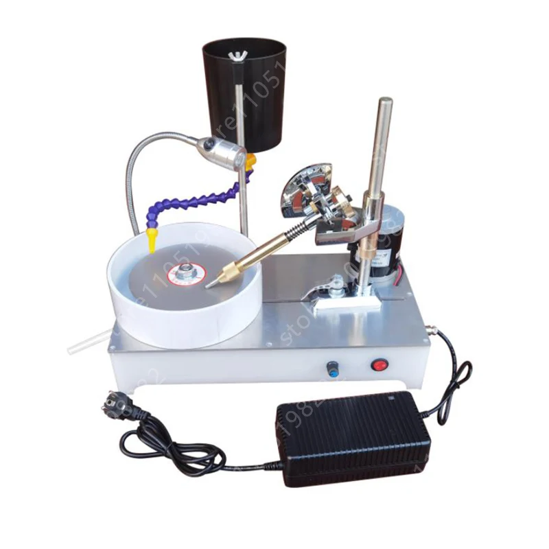 120W ステンレス鋼研磨機 宝石研磨機 翡翠加工機器