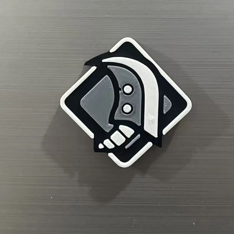 Magnes na lodówkę z motywem gry Monster Hunter Wilds MONSTER HUNTER RISE: SUNBREAK, cosplay, druk 3D, naklejka magnetyczna, akcesoria, rekwizyty