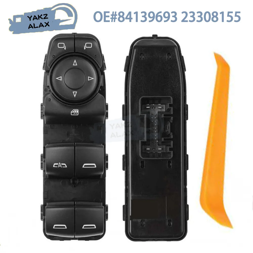 23308155 Window Control Switch for Chevrolet Bolt EV EQUINOX Malibu TRAVERSE VOLT GMC TERRAIN LHD Glass Lifter Button 84513464