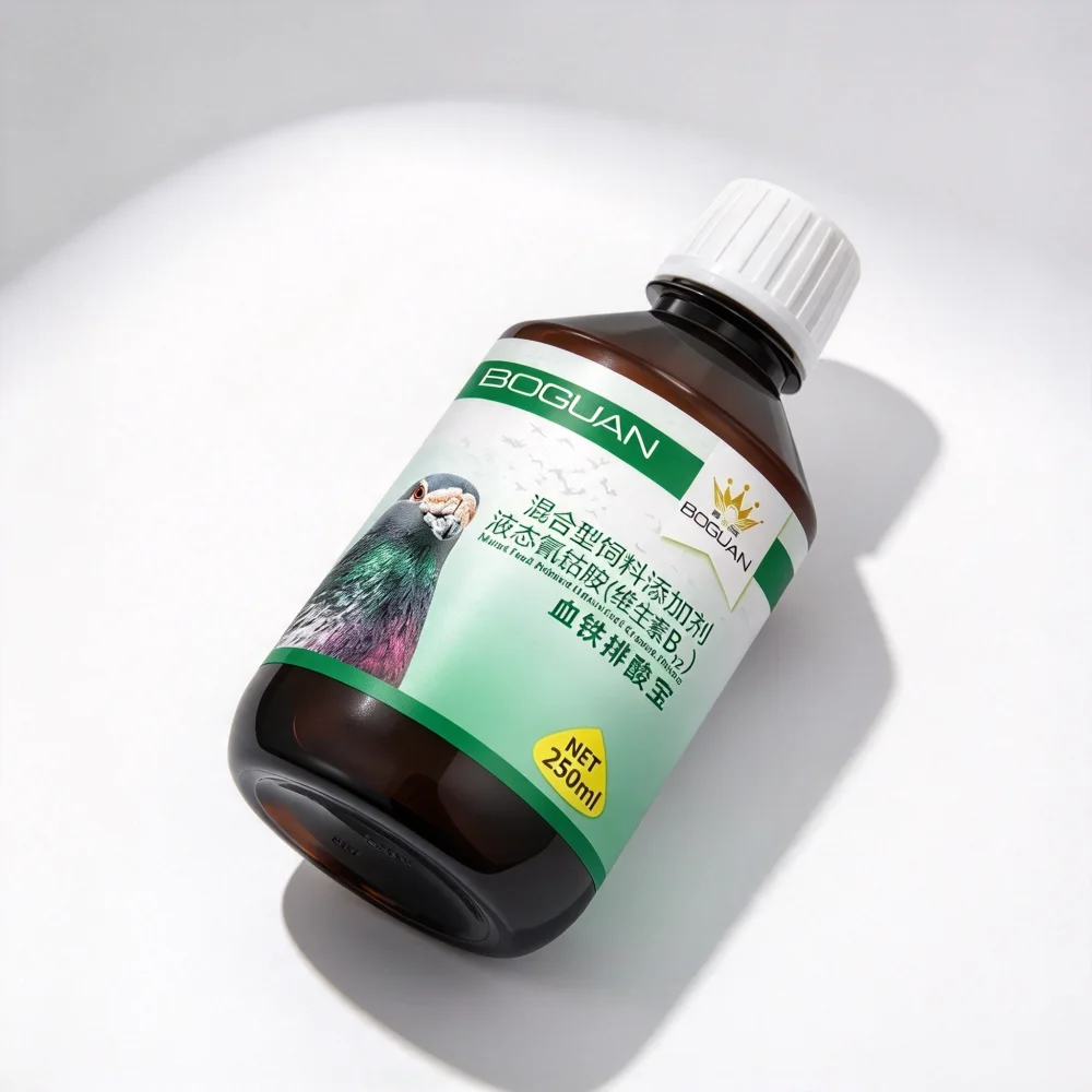 250ml Pigeon Detox & Energy Boost, Iron Blood Formula, Acid Remover, Liver Care, Cardio Support for Racing Pigeons