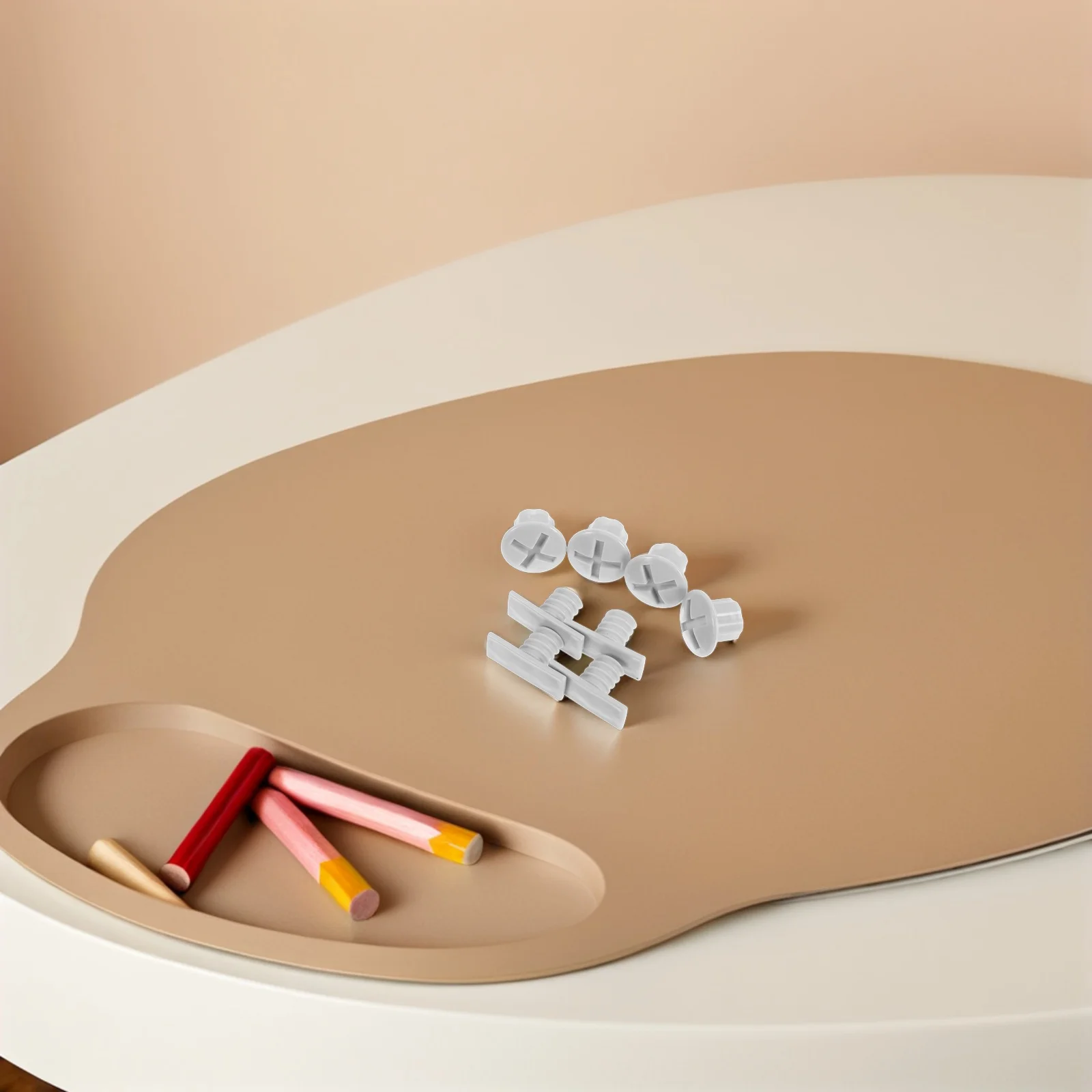 

1 Set Kids Slide Screw Caps Replacement Plastic Fixing Covers Weather Resistant Safety Screw Accessories for Children's