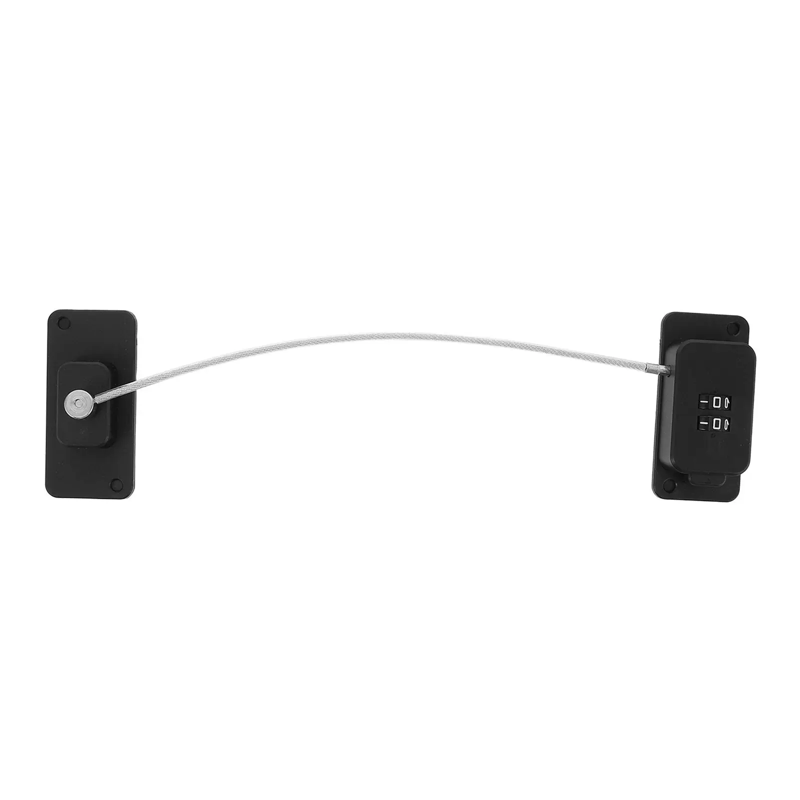 

Замок для холодильника с защитой от детей, без сверления, простая установка, для холодильников, морозильных камер, ящиков, шкафов, защита от детей