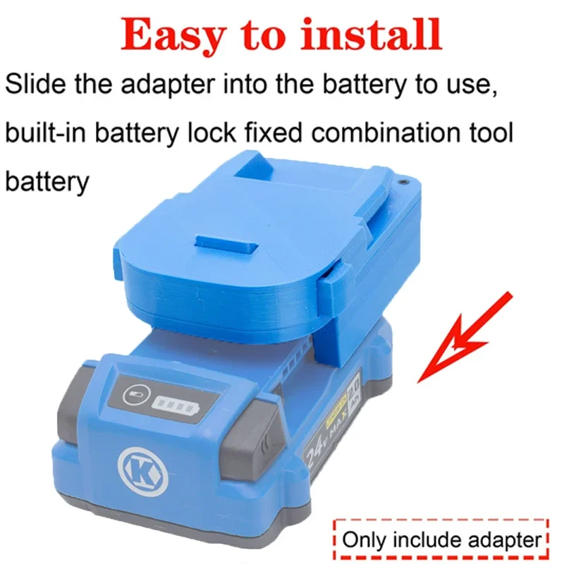 Batterie adapter für aeg ridgid 18V Li-Ionen-Werkzeug konverter für Kobalt 24V Li-Ionen-Batterie wandler Zubehör für Elektro werkzeuge