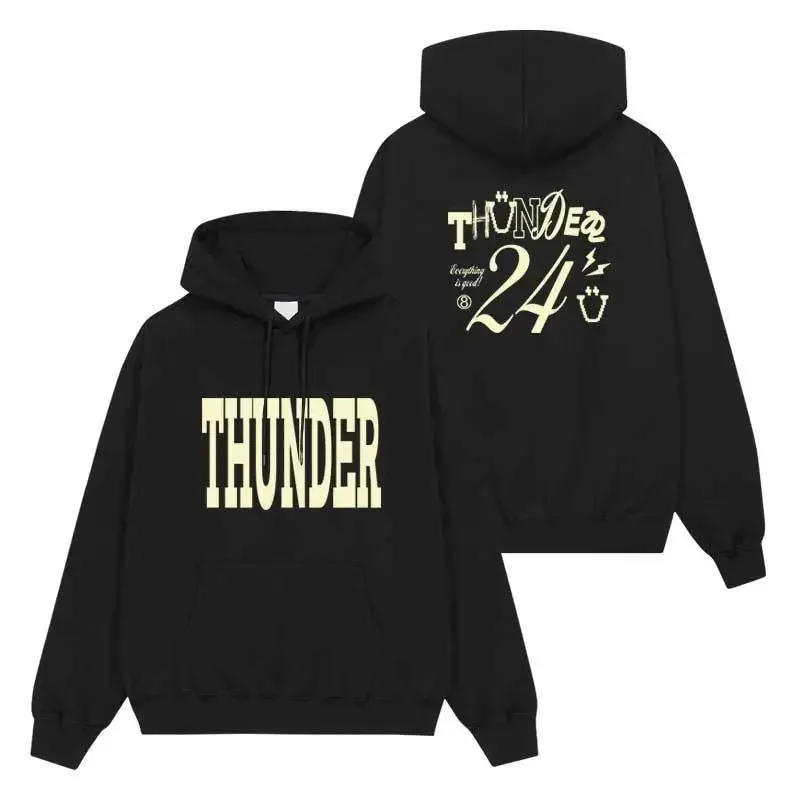 Kpop ATEEZ THUNDER 2024POP-UP Hoodie Men/Women Sweatshirts Streetwears Men Women Crewneck Pullovers Clothes Top