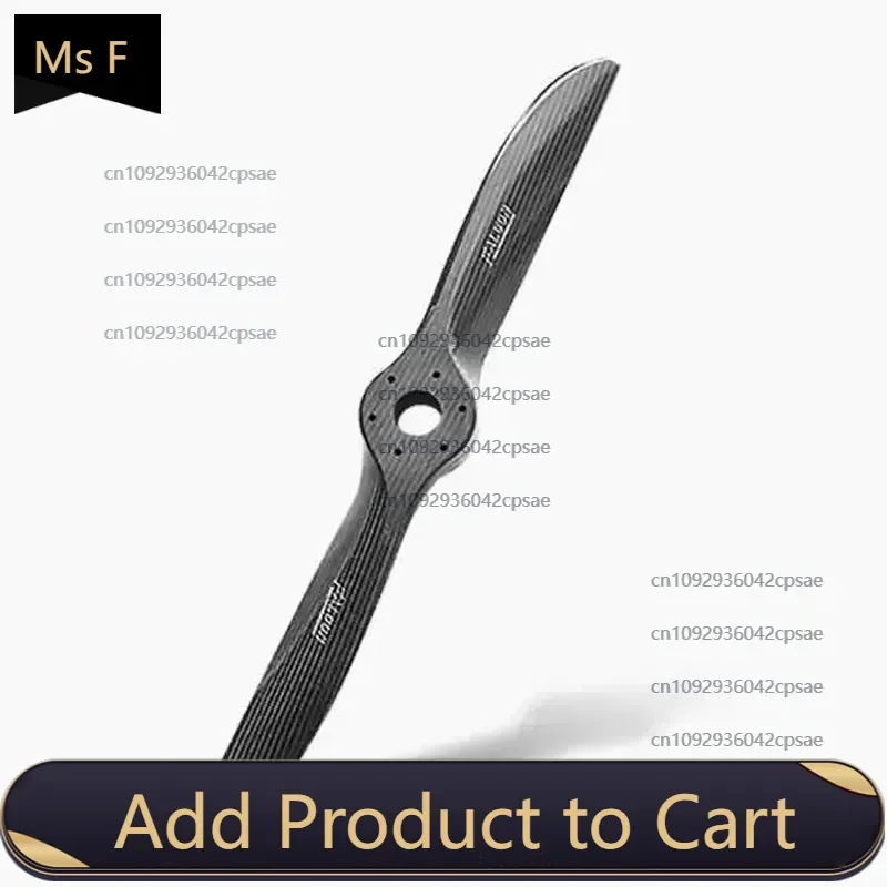 

Perforated - DLE400 Matching Carbon Fiber Propeller/counterclockwise/thrust Propeller