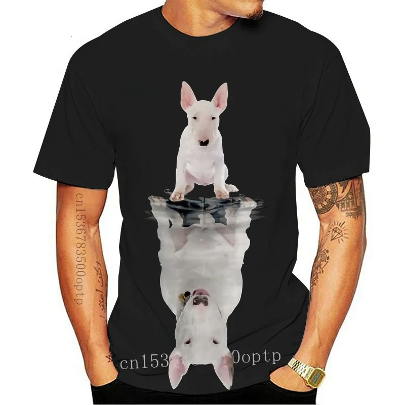 Новинка, футболка Gildon, модная мужская футболка, Bioshick Gildon Bull Terrier Be Yourself