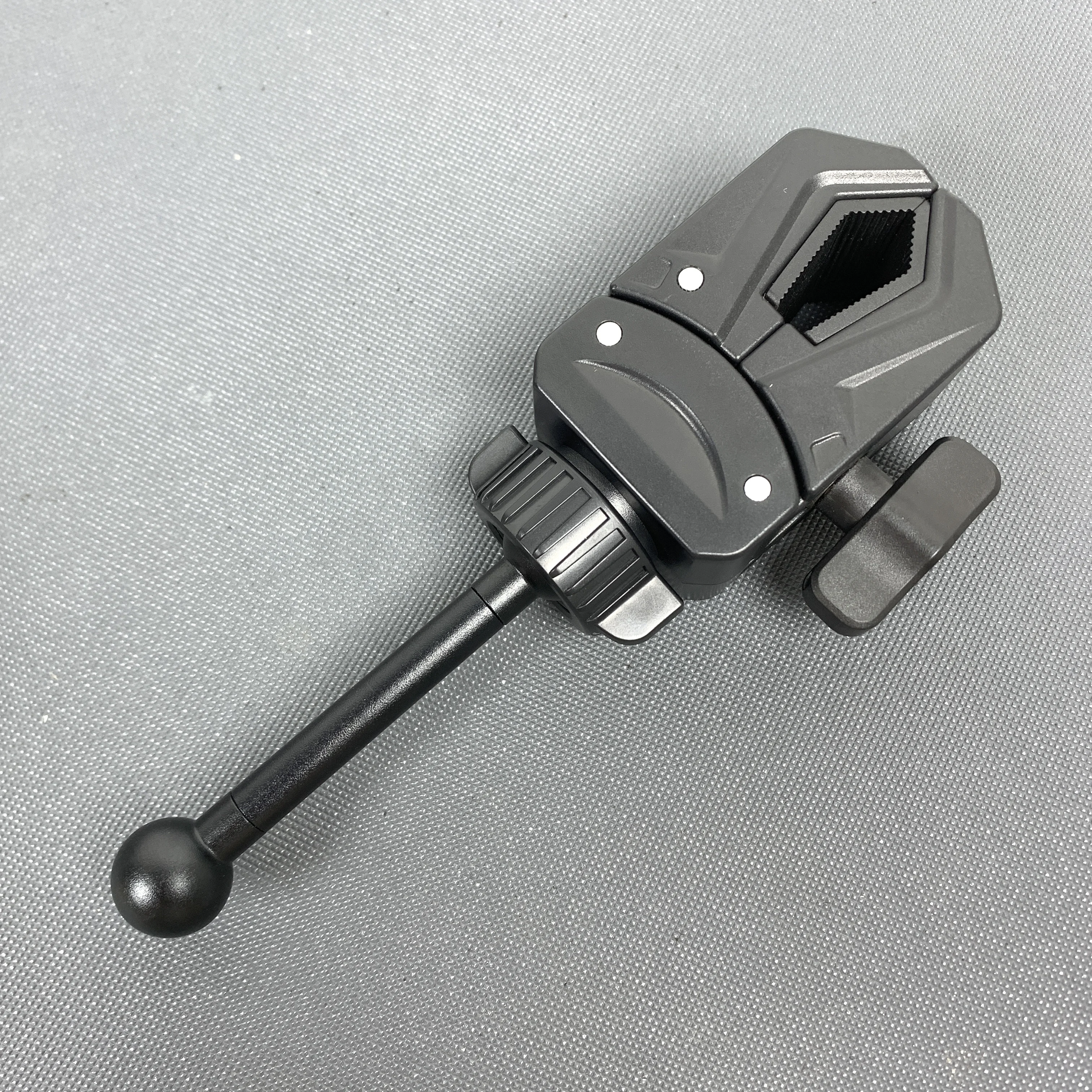 Mech Clip 17mm Aluminum Alloy Ball Head Extension Aluminum Rod Sports Camera Bracket Bicycle Handlebar Circular Tube Bracket