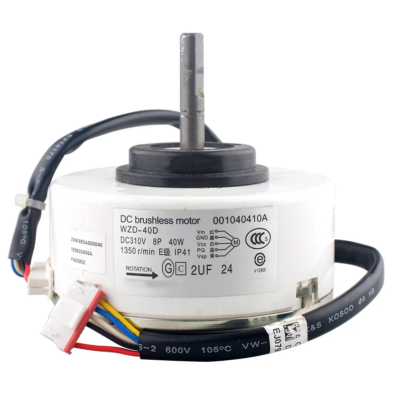 

​DC Fan Motor Replacement for Air Conditioner Indoor Unit WZD-40D/WZD-40E 0010404101B/0010404101A AC Conditioning Parts​