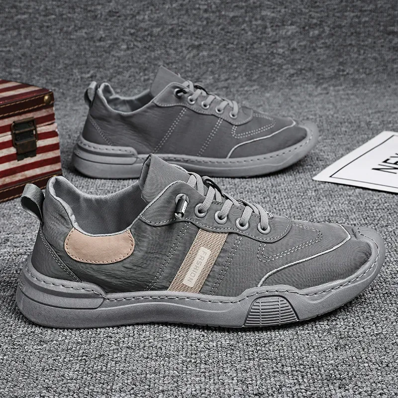 

Men's Summer Breathable Canvas Shoes 2024 New Men's Cloth Korean Fashion Casual Board Shoes Fashion Shoes Sneakers