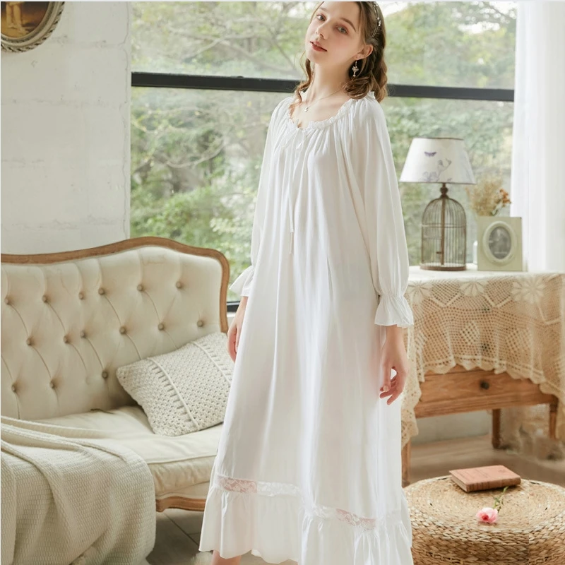 Cross border wholesale and export of solid color long sleeved skirts, new women's loose fit plus size long styles, spring and au