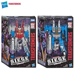 [In Stock] Transformers War for Cybertron: Siege Starscream & Thundercracker 18cm Voyager Class Action Figure Robot Model Toys