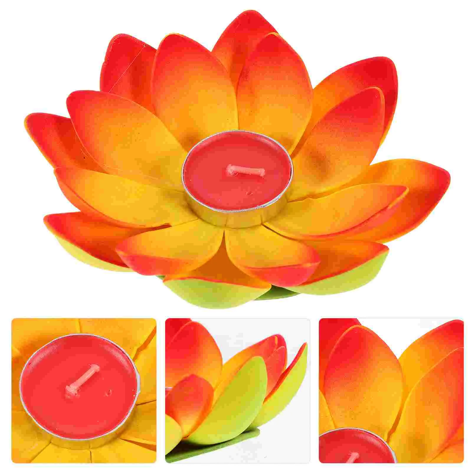 3 Pcs LED Night Light Lantern Blessing Lamp Festival Pink Outdoor Lanterns