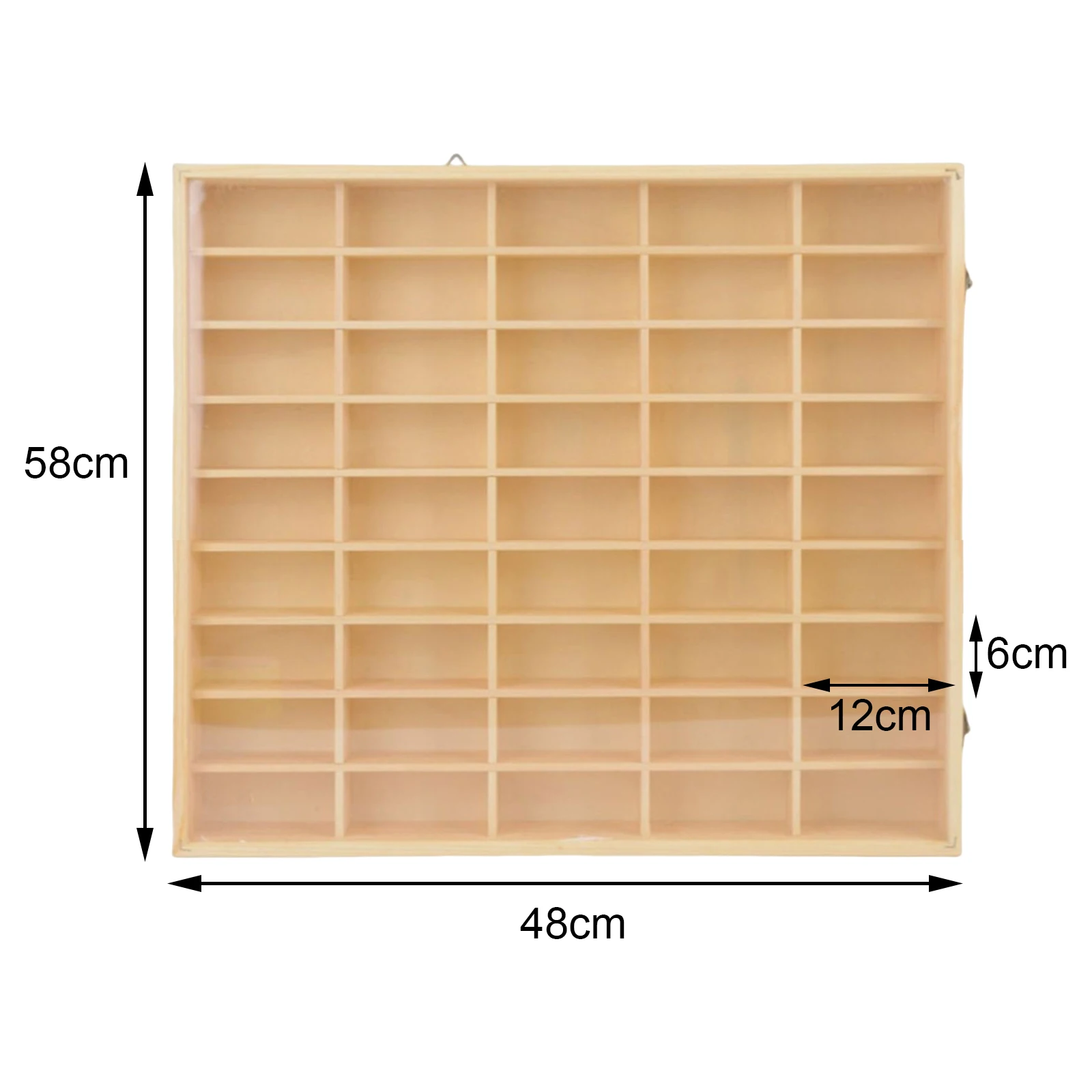 Multipurpose Car Display Rack Storage Model Car Display Case Wood Action Figures Display for Diecast Toys Store Action Figures