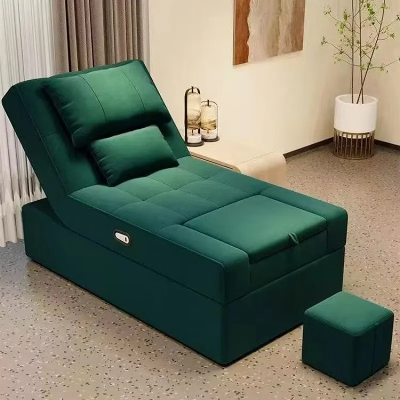 Foot massage sofa   bath electric foot massage all-in-one   massage table ear bath Thai spa lounger