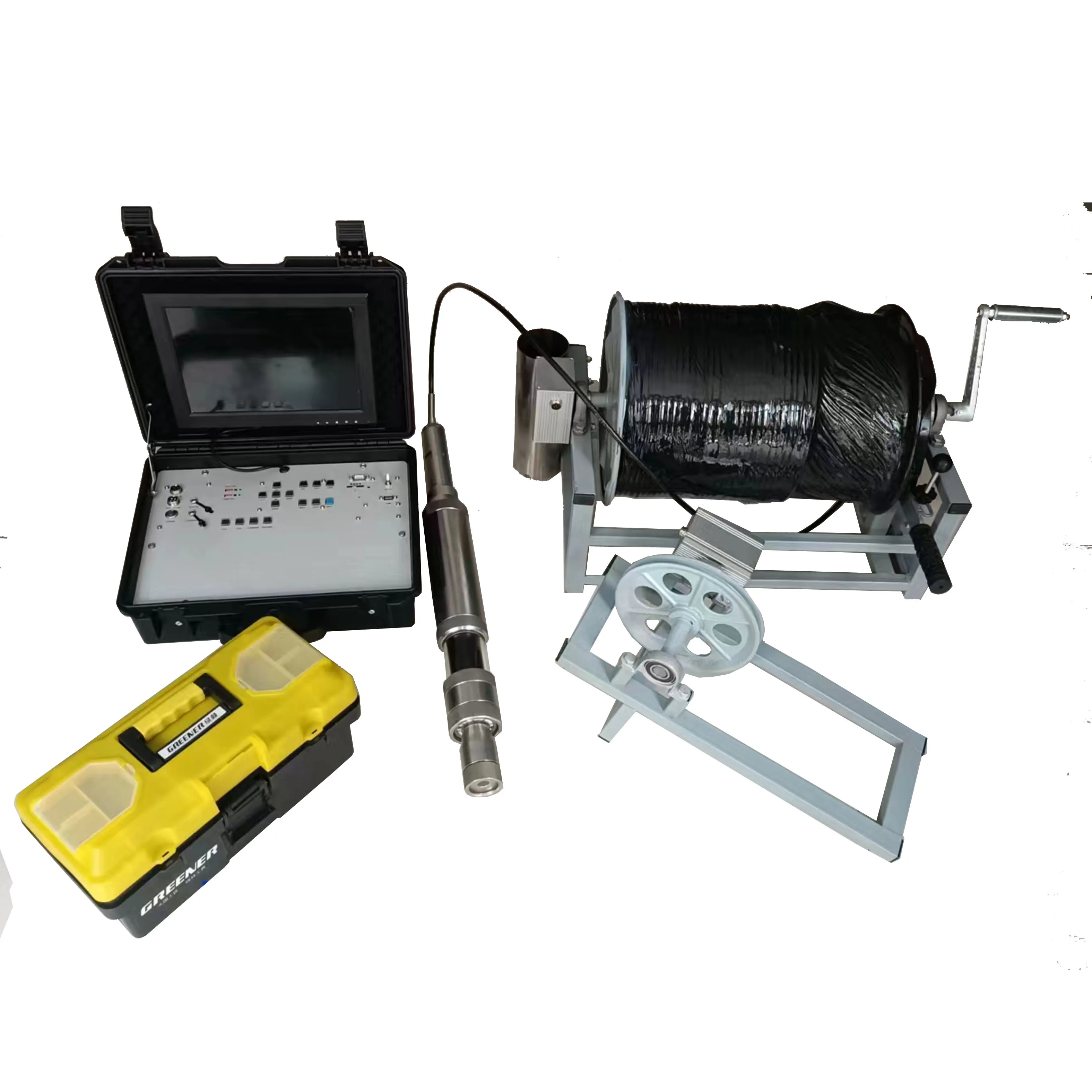 Подземный детектор 300 м с боковым датчиком температуры