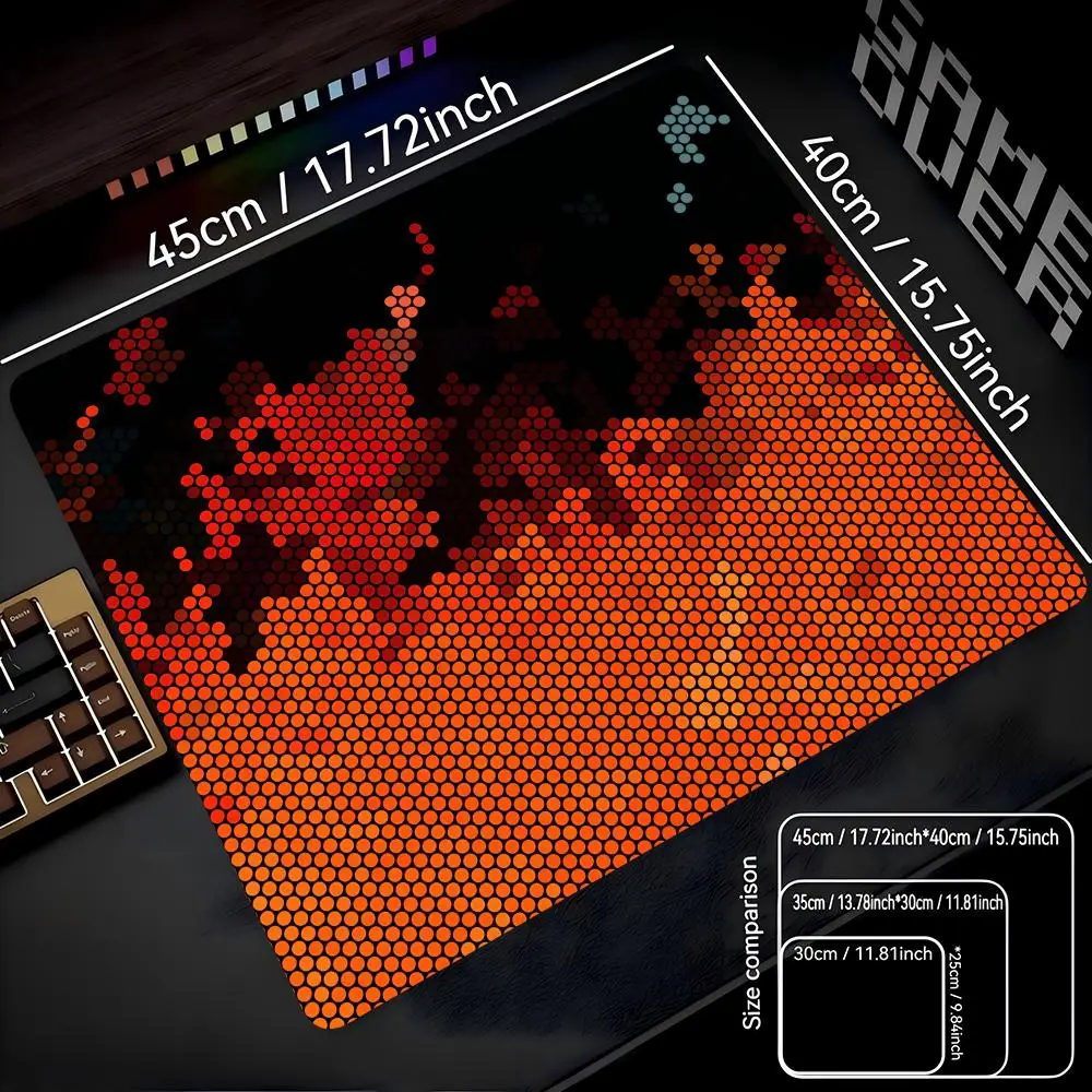 

Polka Dots Mouse Pad 22X18 40X45 Computer Accessories Office Game Table Mats Rubber Anti-slip Mousepads Small Decor Desk Pads