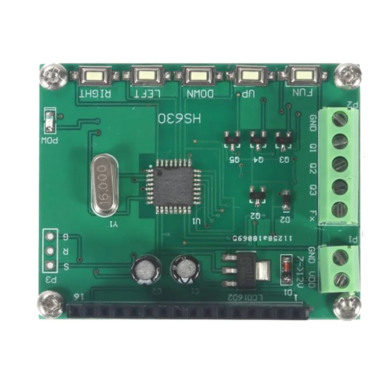 AED7-Signal Generator Module Three-Phase Sinusoidal Phase Adjustable 0 To 360 Degrees 0.1 To 2000 Hz With Frequency Meter