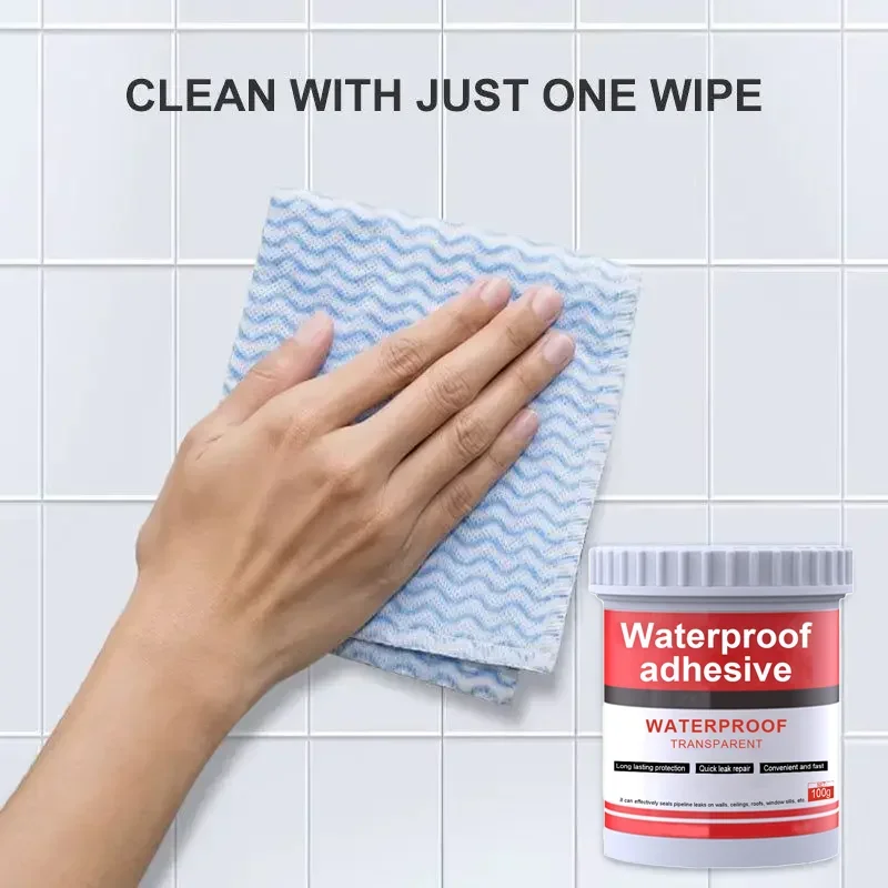 شفافة مانع التسرب مقاوم للماء قوي غير مرئية عامل مقاوم للماء مانع التسرب خالية من التسرب غراء لاصق ختم طلاء أدوات إصلاح