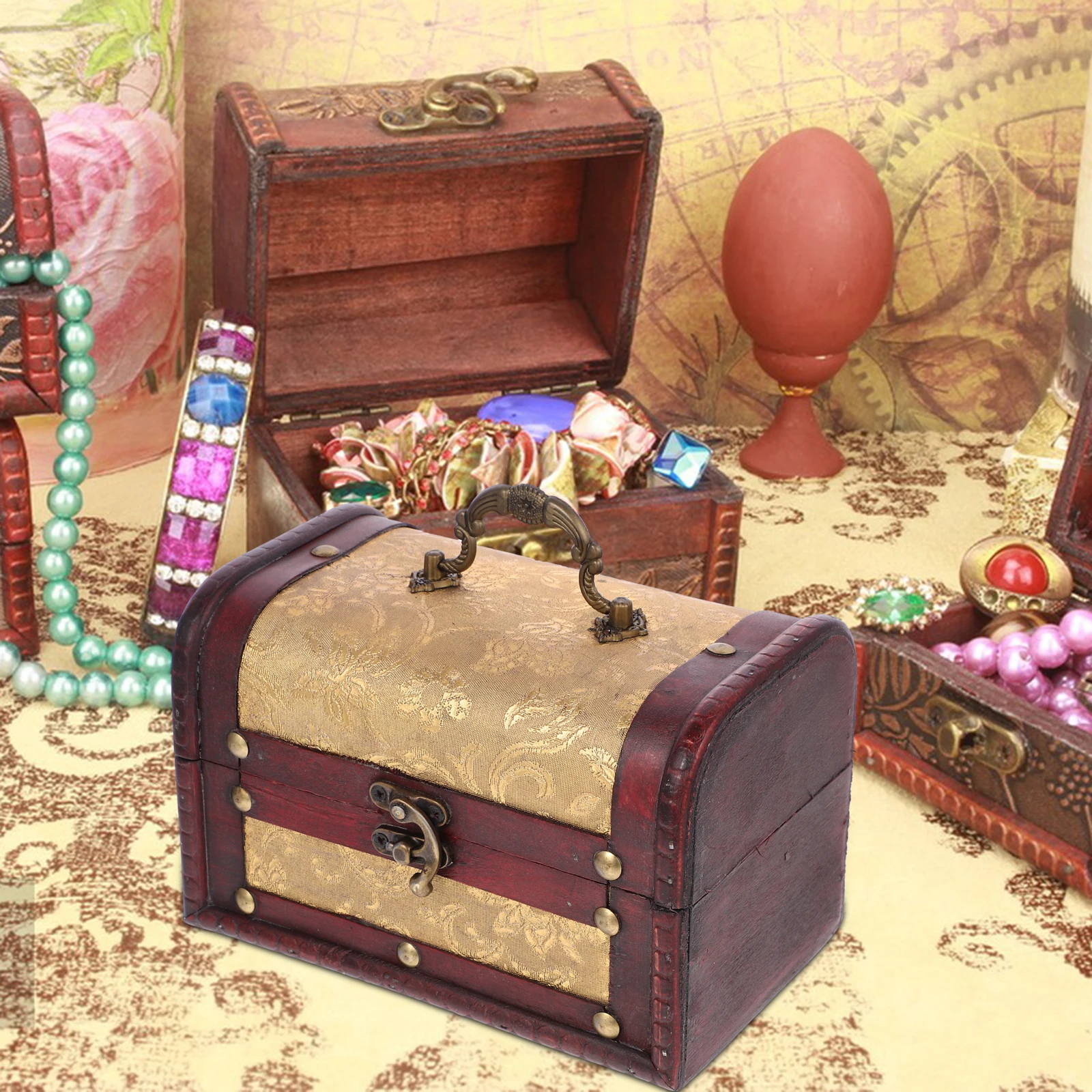 

Jewelry Box Gift Packaging Small Organizer Holder Jewellery Jewlery Case Pirate
