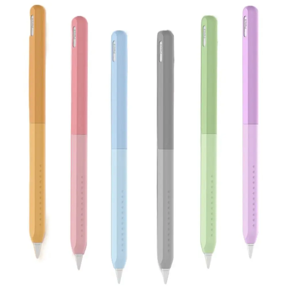 

Liquid Silicone Tablet Pencil Case Not Affect Charge 2nd Gen Touch Screen Pen Cover Waterproof Ergonomic for Apple Pencil 2/Pro