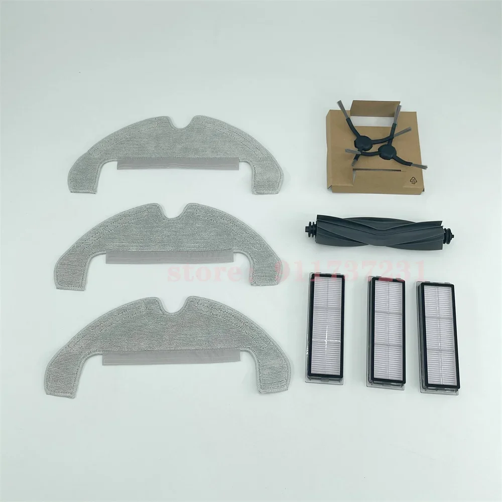 Original Dreame D10s Plus vacuum cleaner accessories, mop, filter, rubber brush, side brush set spare parts