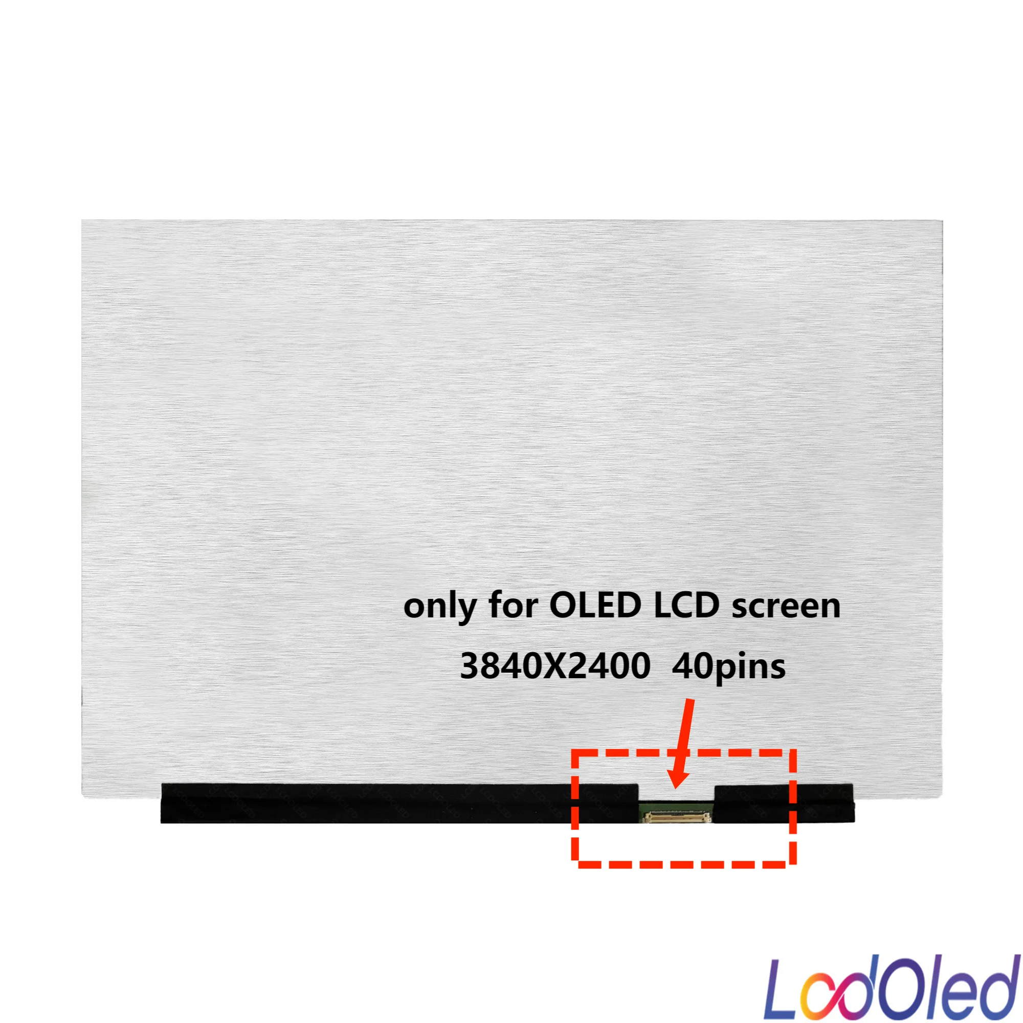 Imagem -02 - Tela de Exibição Lcd Oled Uhd 4k Painel Ips Matriz para Asus Vivobook 16x M1603 M1603ia M1603q M1603qa 3840x2400 40 Pinos 16