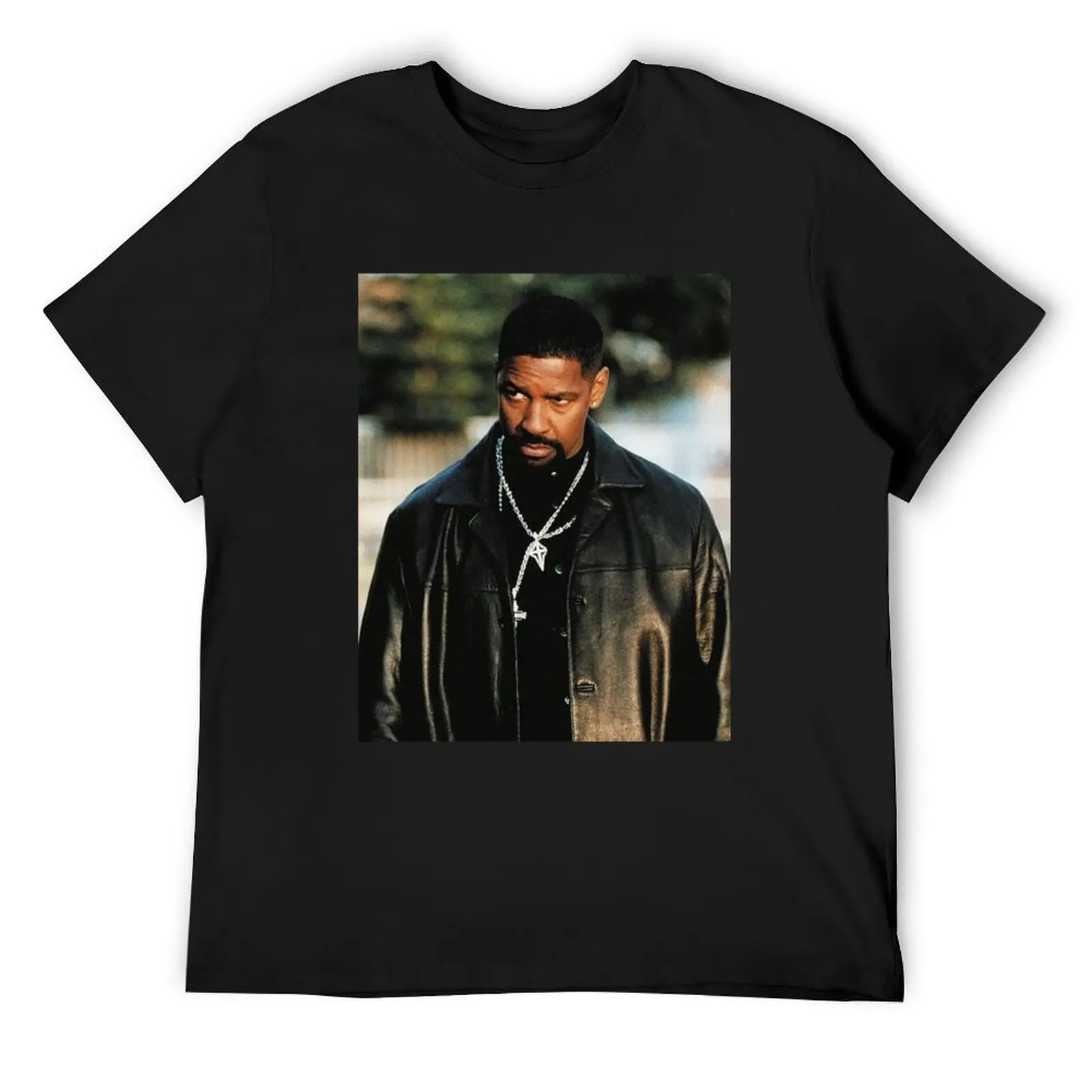 

Denzel Washington T-Shirt korean fashion custom shirt Man t-shirt boys whites men t shirt