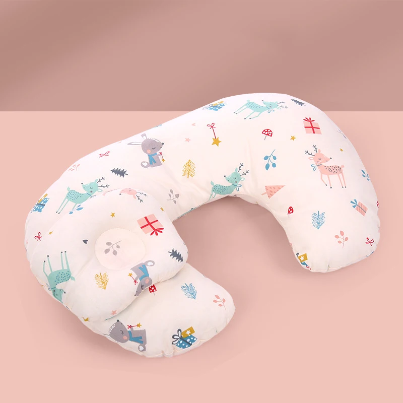 Multifunctional Newborn Breastfeeding Pillow Baby Anti-spitting Milk Pregnant Woman Pillow Washable Breathable Waist Protector