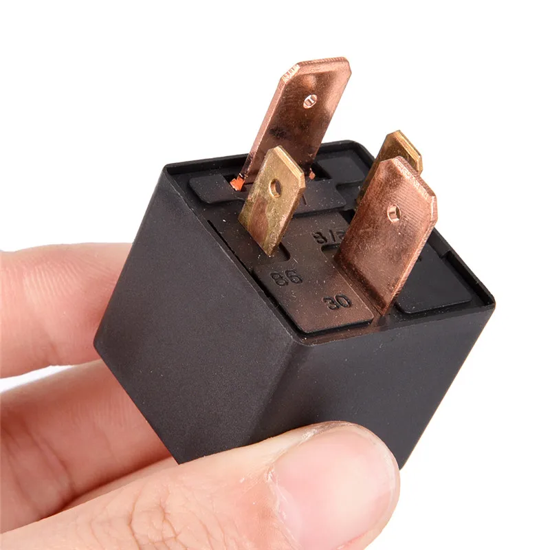 New#1PC Waterproof Heavy Duty Relay 4Pin DC 24V 12V 80A JD1912 Automotive Car Relay