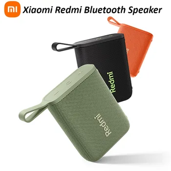Xiaomi Redmi Bluetooth-Lautsprecher, tragbar, für den Außenbereich, IP67, Stereo, leistungsstarke Soundbox, BT5.3, RGB, Dual-Pairing, TWS-Konnektivität, bunt
